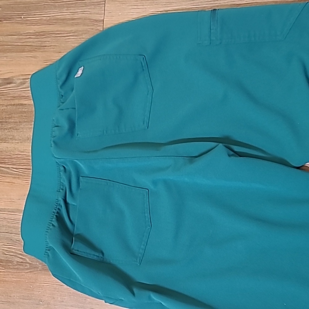 Figs Teal Women's Pants used good condition zise L. - Picture 12 of 16